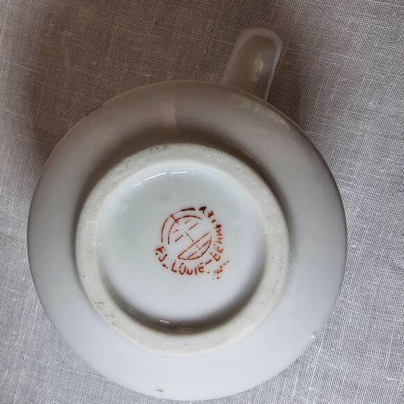 Vintage F.S. Louie & Co. of Berkeley CA Floral Bird Restaurant Ware Chinese Cup - Picture 4 of 4